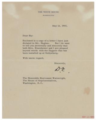 Lot #86 Dwight D. Eisenhower Typed Letter Signed as President - Image 1