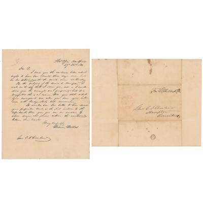 Lot #300 Gideon Welles Autograph Letter Signed - Image 3
