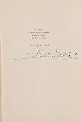 Lot #414 Salvador Dali Signed Book - Image 2