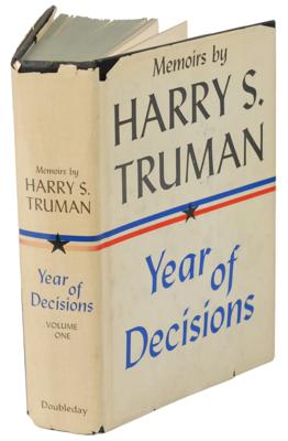 Lot #154 Harry S. Truman Signed Book - Image 3