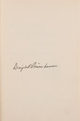 Lot #87 Dwight D. Eisenhower Signed Book - Image 2