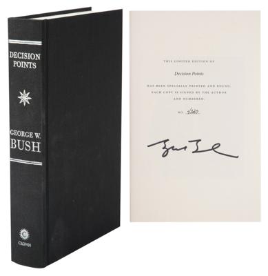 Lot #74 George W. Bush Signed Book