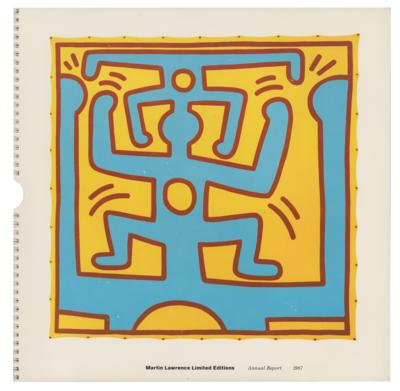 Lot #418 Keith Haring Signed Report