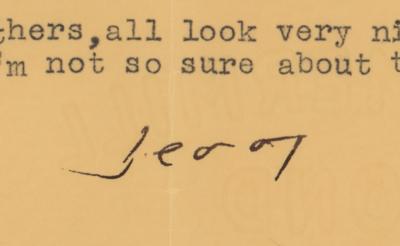 Lot #512 J. D. Salinger Typed Letter Signed - Image 2