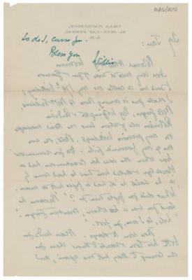 Lot #580 W. Somerset Maugham Autograph Letter Signed - Image 2