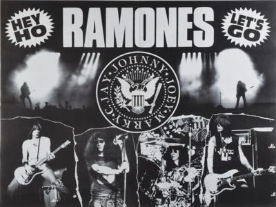 Lot #5360 Ramones Program Poster