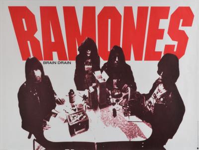 Lot #5357 Ramones Brain Drain Poster - Image 1