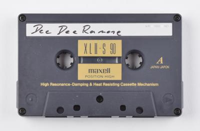 Lot #5326 CJ Ramone's Pair of Dee Dee Ramone 'Zonked!' Cassette Tapes - Image 5