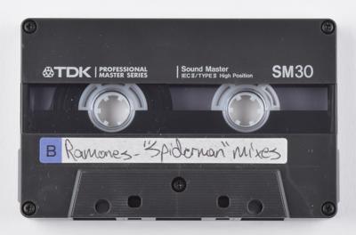 Lot #5328 CJ Ramone's 'Spiderman' Cassette Tape - Image 2