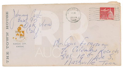 Lot #5185 Johnny Cash Archive of (10) Signed Letters - Image 13