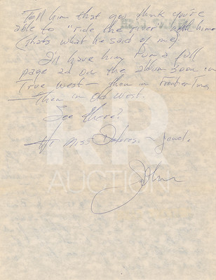 Lot #5185 Johnny Cash Archive of (10) Signed Letters - Image 25