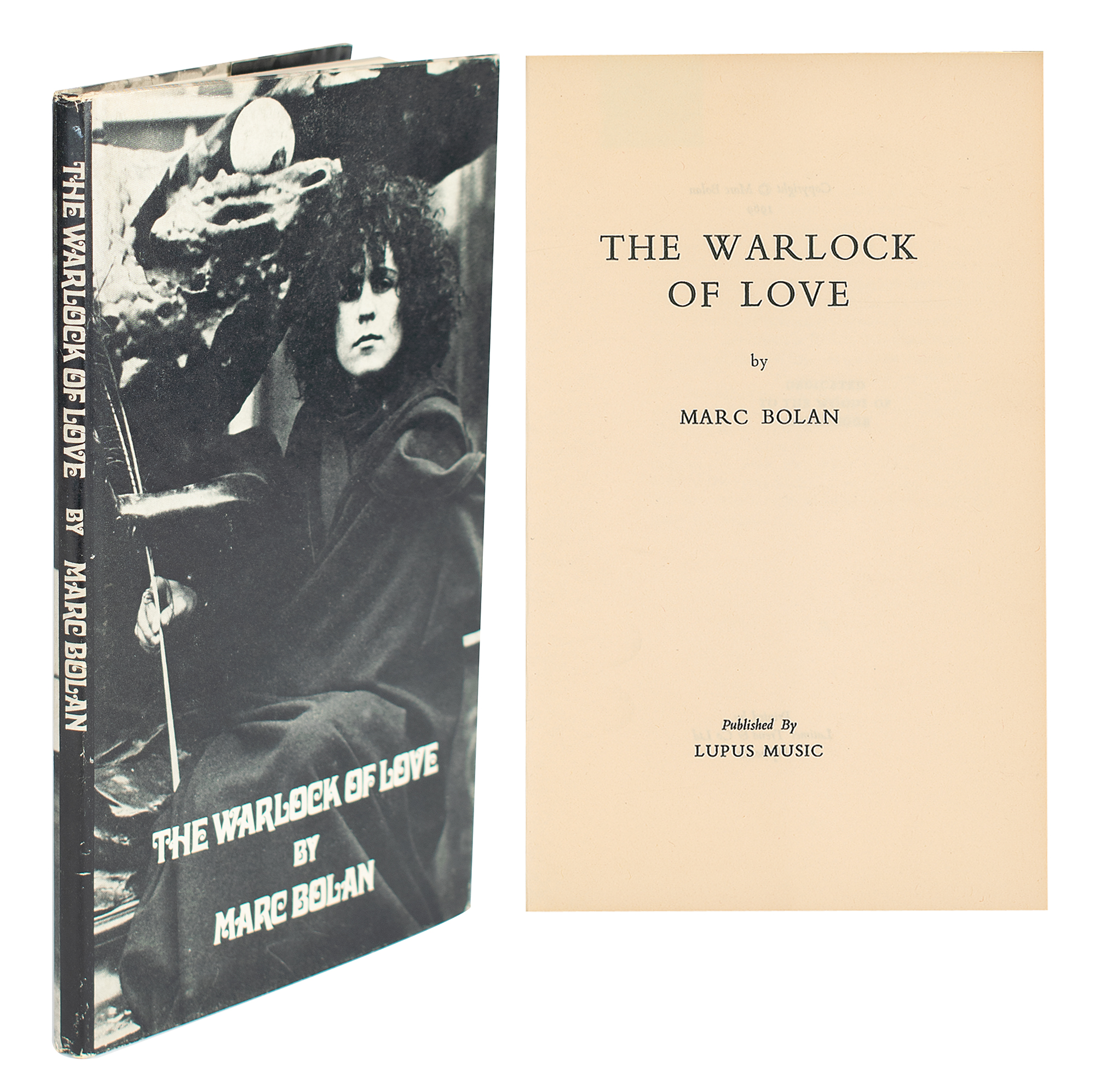 Marc Bolan: The Warlock of Love First Edition Book | RR Auction