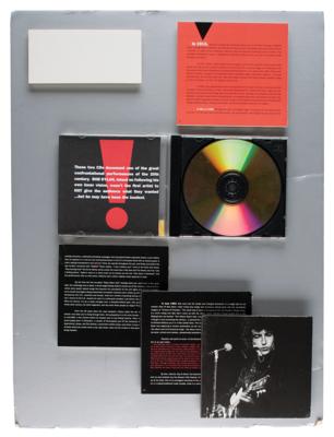 Lot #5077 Tony Glover's Bob Dylan 'Royal Albert Hall' Liner Notes Award Presentation - Image 1