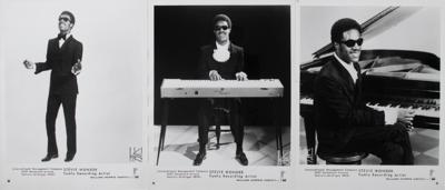 Lot #5320 Stevie Wonder Press Kit and Publicity Photos - Image 1