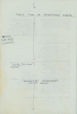 Lot #5117 The Who: Pete Townshend Hand-Annotated Tommy Screenplay - Image 3