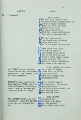 Lot #5117 The Who: Pete Townshend Hand-Annotated Tommy Screenplay - Image 6