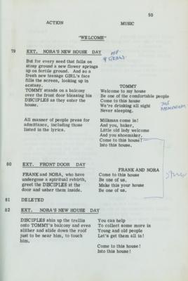 Lot #5117 The Who: Pete Townshend Hand-Annotated Tommy Screenplay - Image 8