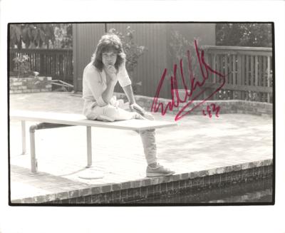 Lot #5318 Eddie Van Halen Signed Photograph