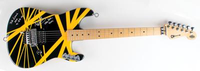 Lot #5251 Eddie Van Halen Stage-used Charvel EVH Art Series Electric Guitar: St. Louis, April 29, 2012