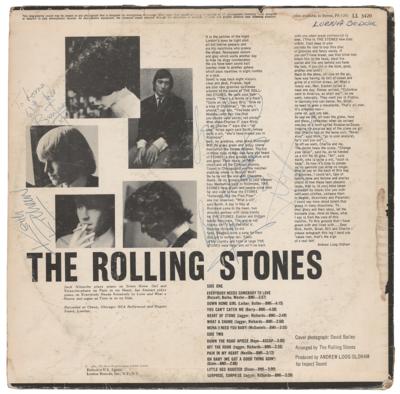 Lot #5094 Rolling Stones Signed Album