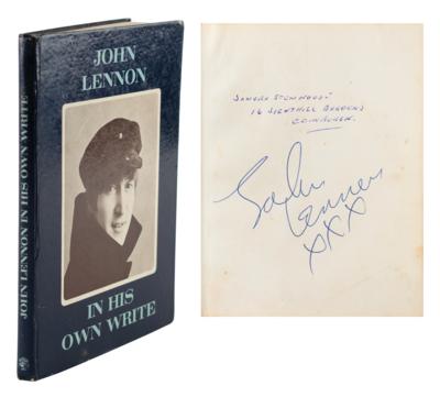 Lot #5024 Beatles: John Lennon Signed Book