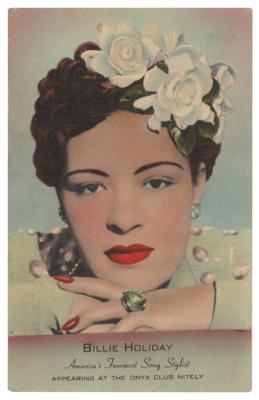 Lot #5170 Billie Holiday Signature - Image 2
