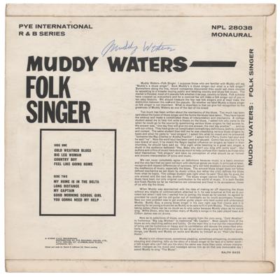 Lot #5176 Muddy Waters Signed Album