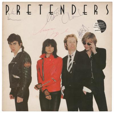 Lot #5384 The Pretenders Signed Album