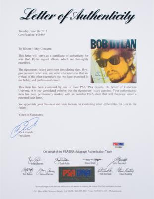 Lot #5067 Bob Dylan Signed Album - Image 3