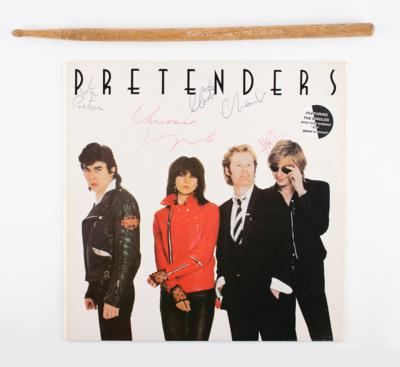 Lot #5385 The Pretenders Signed Album and