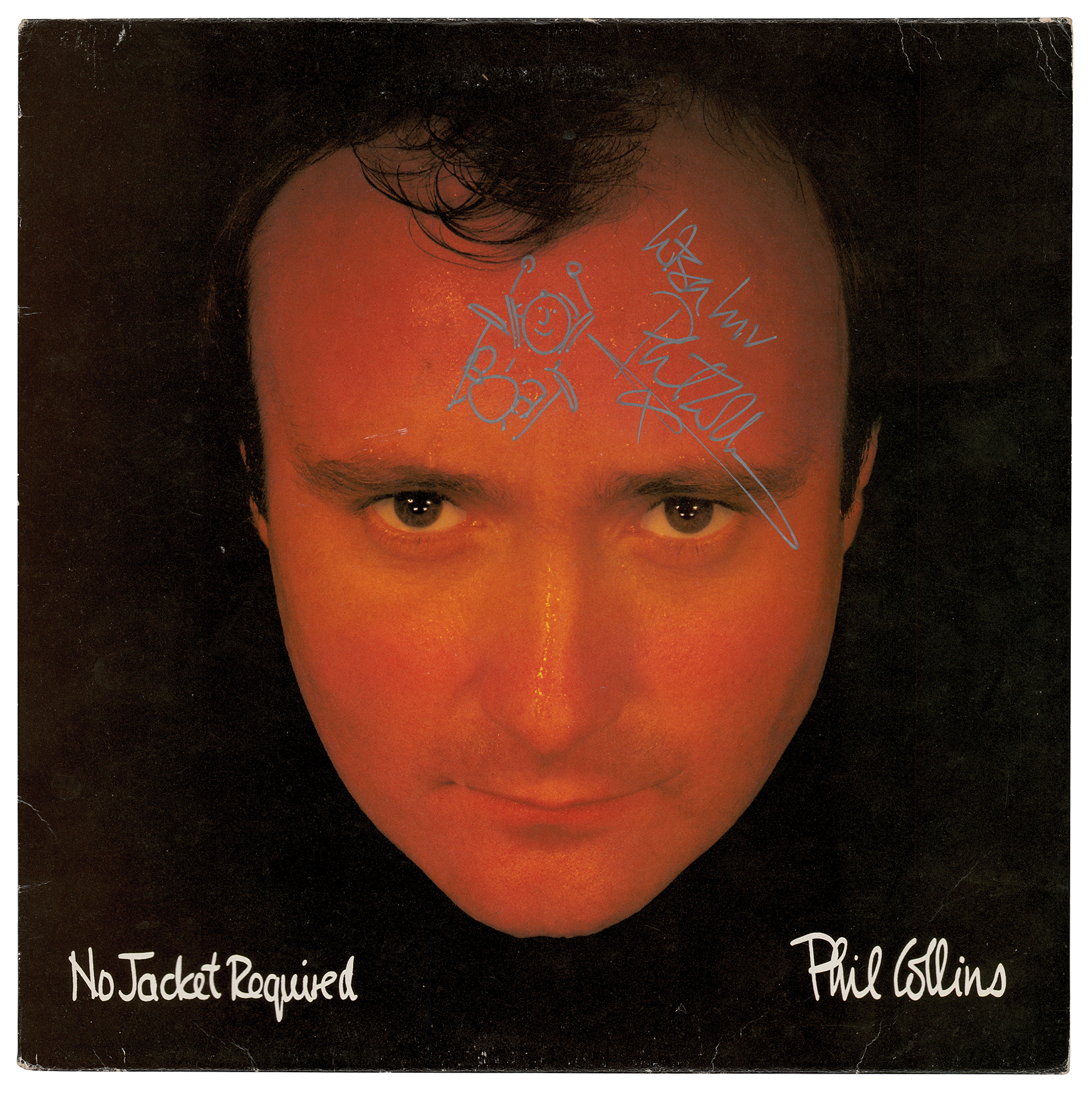 Lot #5375 Phil Collins Signed Album