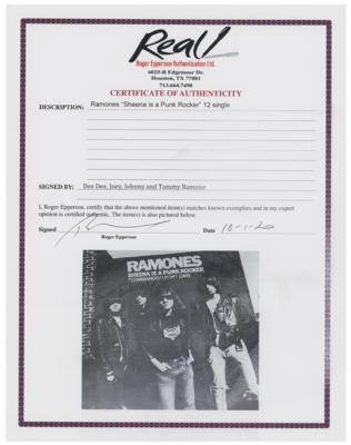 Lot #5340 Ramones Signed Album - Image 2