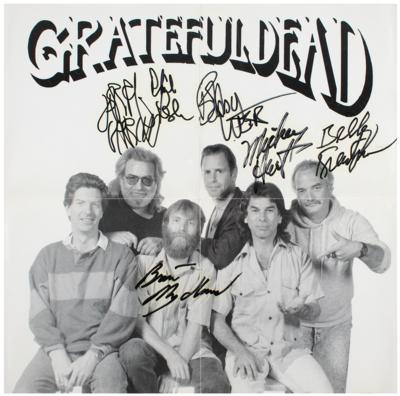 Lot #5135 Grateful Dead Signed CD Booklet