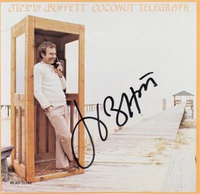 Lot #5276 Jimmy Buffett Signed CD - Image 1