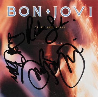 Lot #5372 Bon Jovi Signed CD