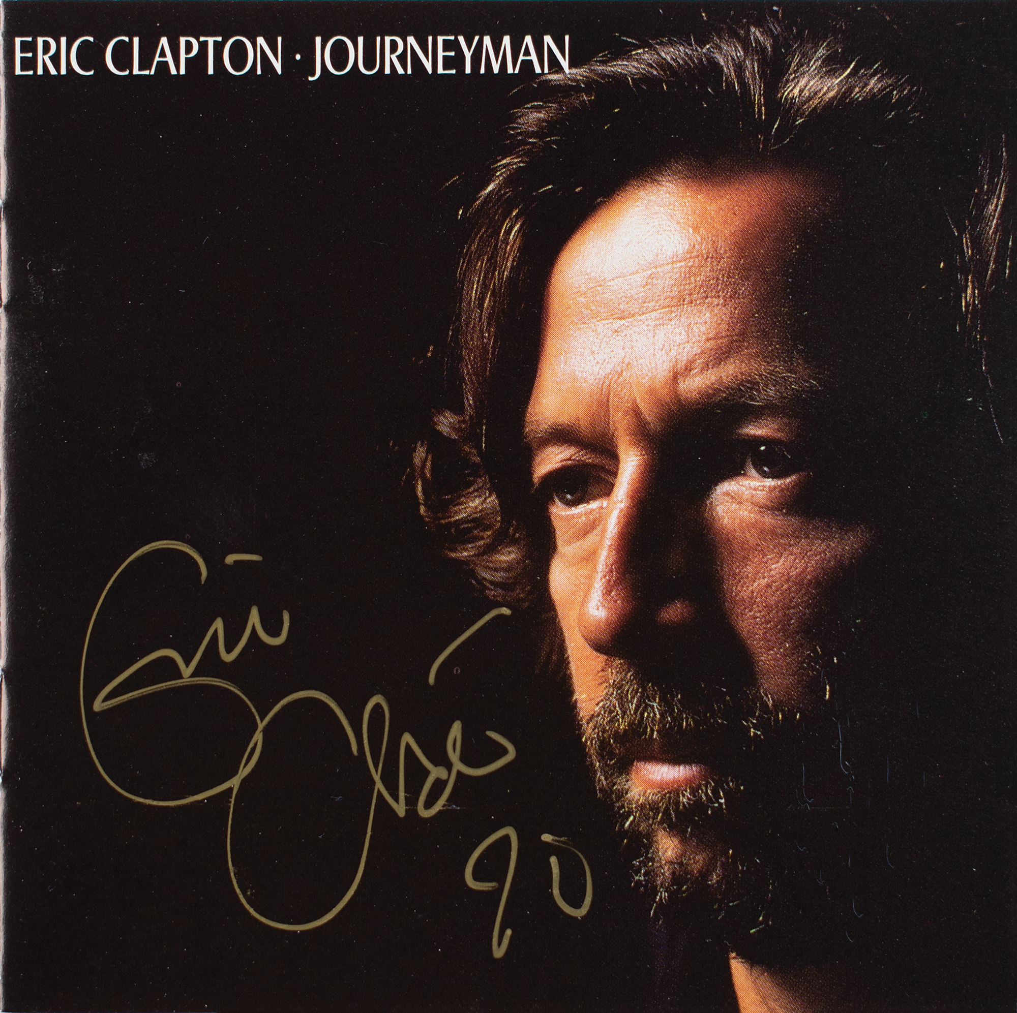 Lot #5280 Eric Clapton Signed CD