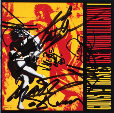 Lot #5380 Guns N' Roses Signed CD