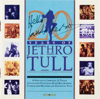 Lot #5293 Jethro Tull: Ian Anderson Signed CD - Image 1