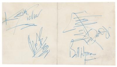 Lot #5099 Rolling Stones Signatures
