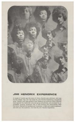 Lot #5081 Jimi Hendrix Experience Complete Set of (5) Saville Theatre Programs from 1967 - Image 3