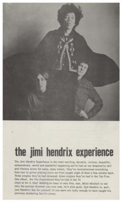 Lot #5081 Jimi Hendrix Experience Complete Set of (5) Saville Theatre Programs from 1967 - Image 7