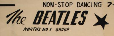 Lot #5002 Beatles 1962 Tower Ballroom 'Arts Ball' Poster  - Image 3