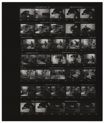 Lot #5013 Beatles (2) Contact Sheets from the Recording of A Hard Day’s Night - Image 1