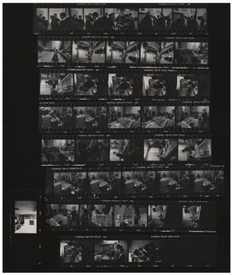 Lot #5013 Beatles (2) Contact Sheets from the Recording of A Hard Day’s Night - Image 2
