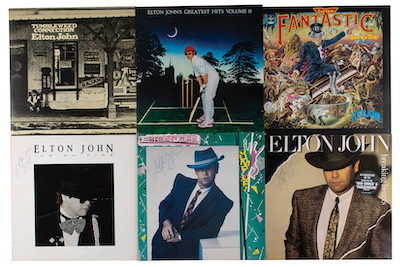 Lot #5242 Elton John Collection of (24) Signed Albums - Image 5