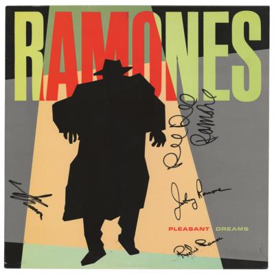 Lot #5348 Ramones Signed Album