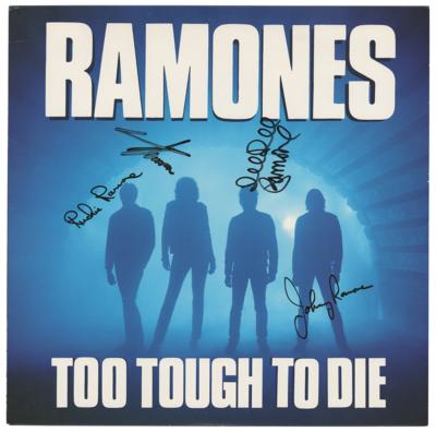 Lot #5349 Ramones Signed Album