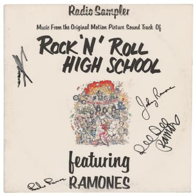 Lot #5351 Ramones Signed Album