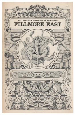 Lot #5122 The Who 1969 Fillmore East Program - Image 5