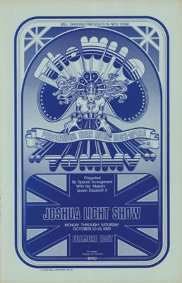 Lot #5123 The Who Tommy 1969 Fillmore East Program - Image 1